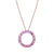 Monad Pink Sapphire Pendant - fibonacciseries-store